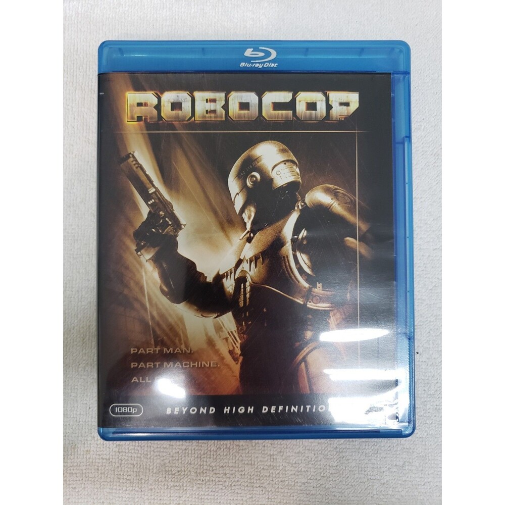 Robocop Blu Ray DVD Disc Peter Weller Nancy Allen Robot Ultimate Home Theatre
